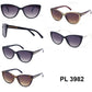 PL 3982 - Polarized Fashion Plastic Cat Eye Sunglasses