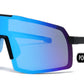 PL 5209 -  Polarized Sports Shield Plastic Sunglasses