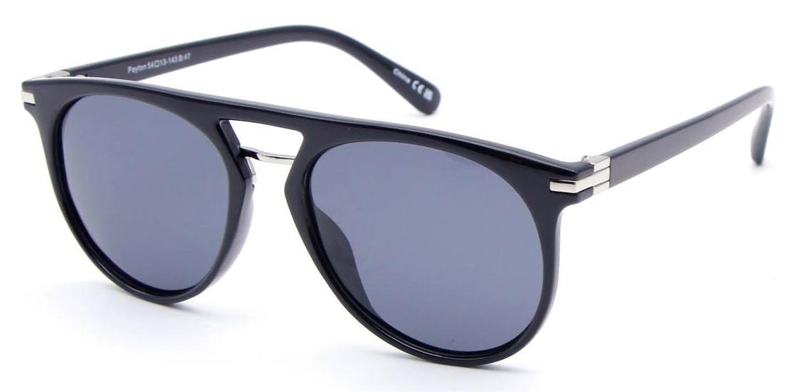 PL Payton - Polarized Flat Top Aviator Plastic Sunglasses