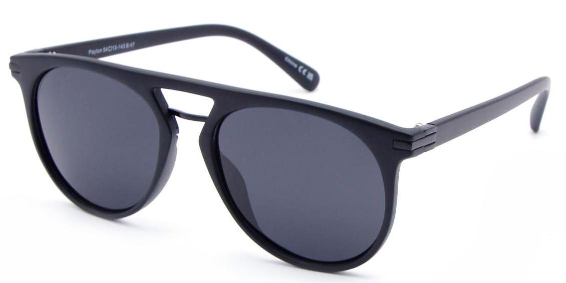 PL Payton - Polarized Flat Top Aviator Plastic Sunglasses