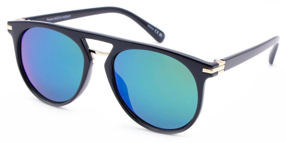 PL Payton - Polarized Flat Top Aviator Plastic Sunglasses