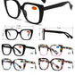 RS 1067 - Large Square Fashion Plastic Reading Glasses