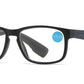 RS 1208 - Plastic Rectangular Reading Glasses with Spring Hinge