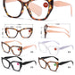 RS 1281 - Large Cat Eye Plastic Reading Glasses