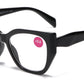 RS 1281 - Large Cat Eye Plastic Reading Glasses