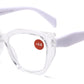 RS 1281 - Large Cat Eye Plastic Reading Glasses