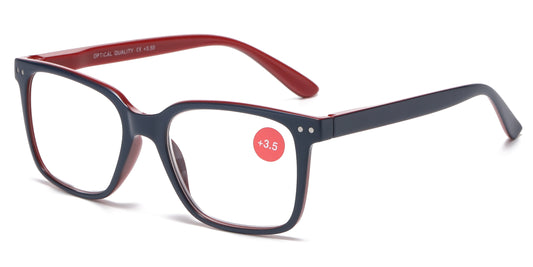 RS 1282 - Square Plastic Reading Glasses