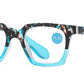 RS 1283 - Square Plastic Reading Glasses