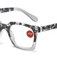 RS 1283 - Square Plastic Reading Glasses