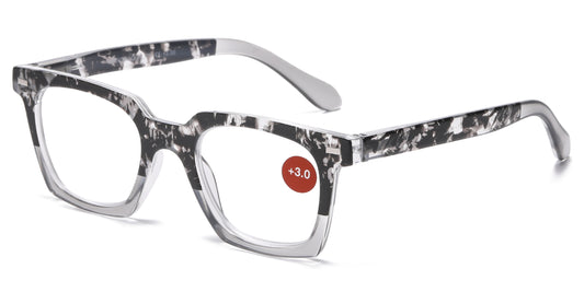 RS 1283 - Square Plastic Reading Glasses