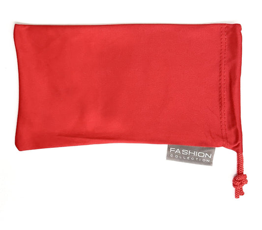 Fashion Microfiber Pouch - Red