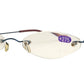 Wholesale - RS 1033 - Tiny Oval Rimless Metal Reading Glasses with Case - Dynasol Eyewear