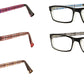 RS 1306 +1.25 - Rectangular Plastic Reading Glasses