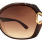 Wholesale - 1880 - Small Butterfly with Metal Loop Sunglasses - Dynasol Eyewear