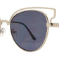 Wholesale - 1890 - Round Laser Cat Eye Cut Out Sunglasses - Dynasol Eyewear