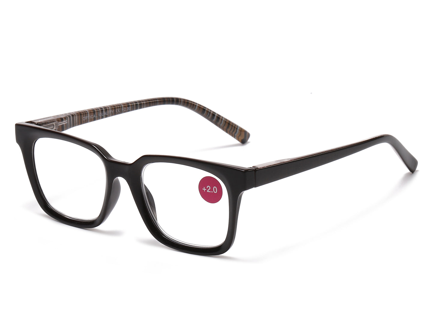 RS 1233 - Plastic Rectangular Reading Glasses