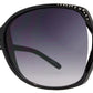 Wholesale - 4319 - Women's Butterfly Sunglasses with Cut Out Temple and Rhinestones - Dynasol Eyewear