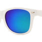 Wholesale - 4567-6 - Kids Horn Rimmed Sunglasses with Color Mirror Lens - Dynasol Eyewear
