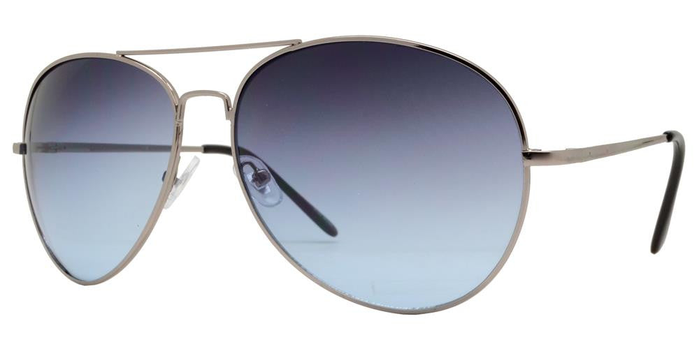 Wholesale - 5145 Mixed - Classic Metal Oval Shaped Sunglasses - Dynasol Eyewear