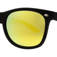 Wholesale - 7110 Black Spectrum - Classic Horn Rimmed Color Spectrum Lens Plastic Sunglasses - Dynasol Eyewear