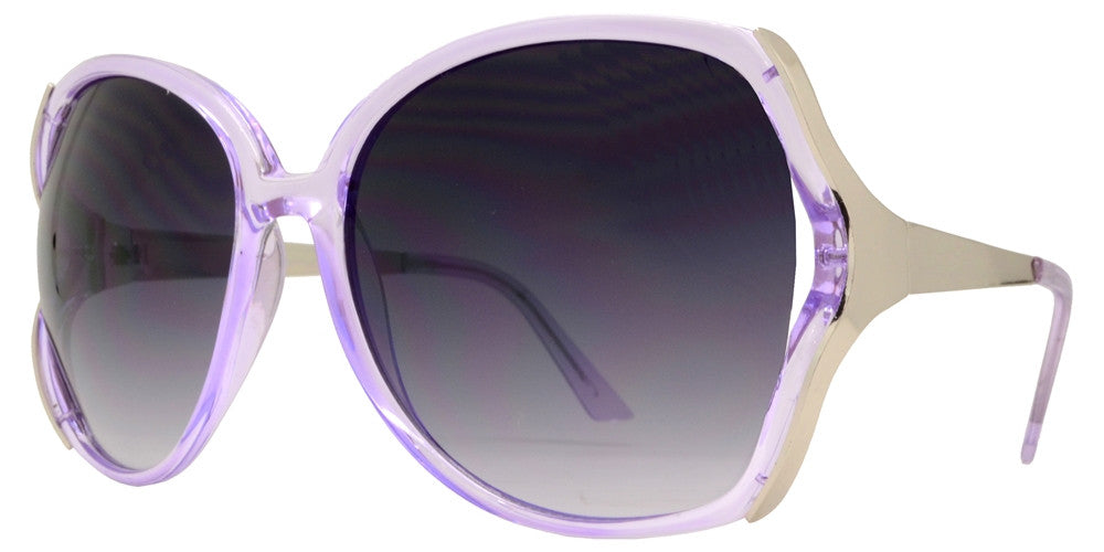 Wholesale - 7275 - Large Butterfly Women's Cut Out Sunglasses - Dynasol Eyewear