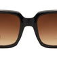 Wholesale - 7374 - Chunky Square Women's Sunglasses with Rhinestones - Dynasol Eyewear