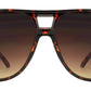Wholesale - 7383 - Square Retro Wholesale Plastic Sunglasses - Dynasol Eyewear