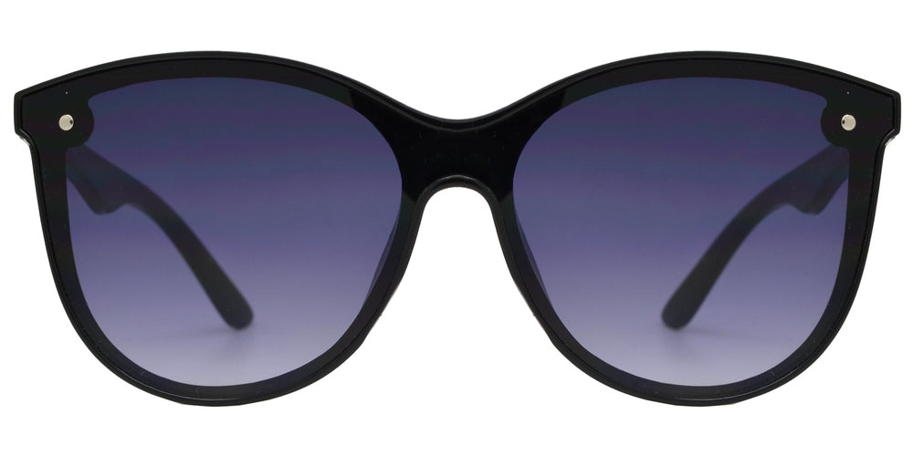 Wholesale - 7982 - Plastic Sunglasses with One Piece Flat Lens - Dynasol Eyewear