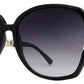 Wholesale - 8051 - Womens Butterfly Cut Out Chain Temple Plastic Sunglasses - Dynasol Eyewear