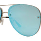 Wholesale - 8687 - Classic Rimless Oval Shaped Sunglasses with Flat Lens - Dynasol Eyewear