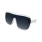 8778 - Wholesale Plastic Oversized Sunglasses