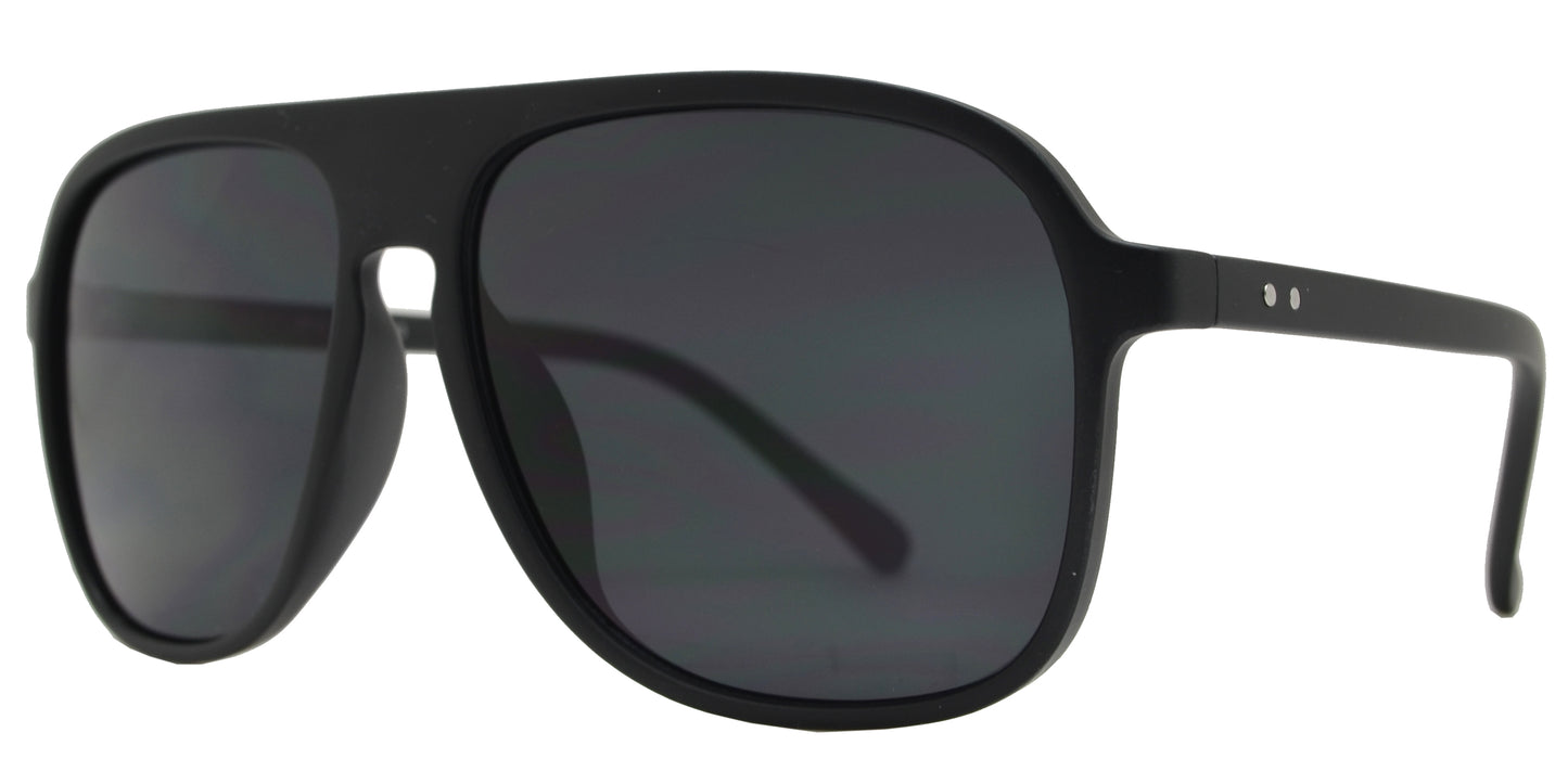 PL 8818 - Polarized  Retro Rectangular Shaped Sunglasses for Men