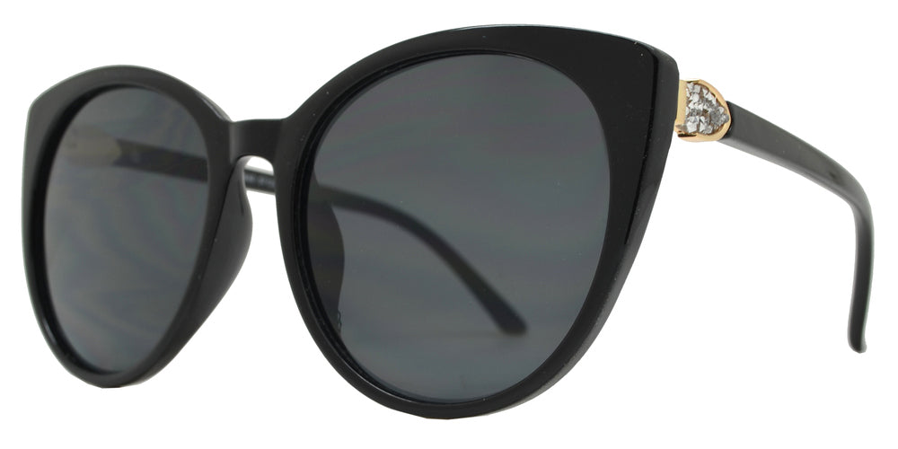 Wholesale - 8840 - Fashion Cat Eye Sunglasses with Rhinestones - Dynasol Eyewear