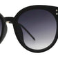 Wholesale - 8847 - Round Horn Rimmed Plastic Sunglasses - Dynasol Eyewear