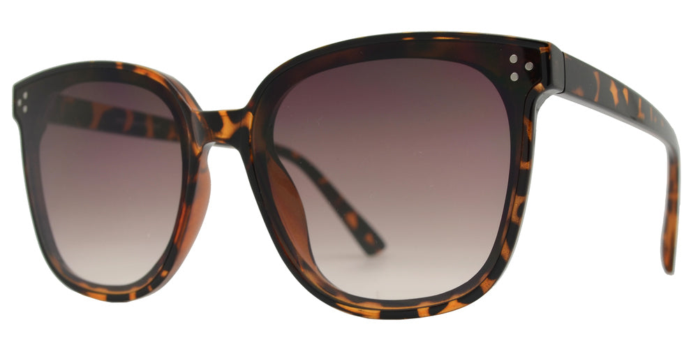 Wholesale - 8857 - Retro Horn Rimmed Plastic Sunglasses - Dynasol Eyewear