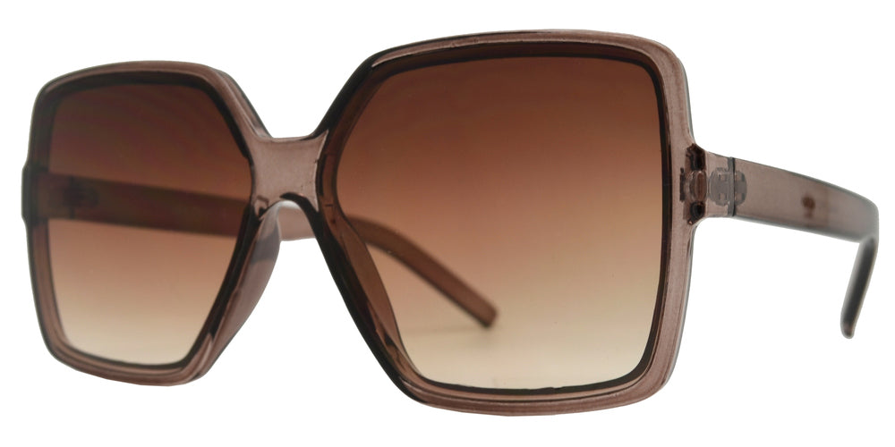 Wholesale - 8865 - Square Plastic Fashion Sunglasses - Dynasol Eyewear