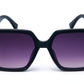 8953 - Fashion Plastic Square Butterfly Sunglasses