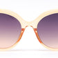 8954 - Fashion Plastic Oval Sunglasses