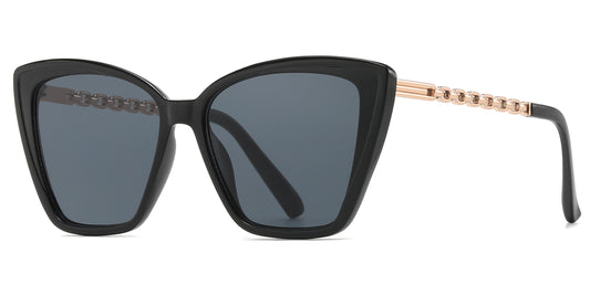 9008 - Fashion Plastic Cat Eye Sunglasses