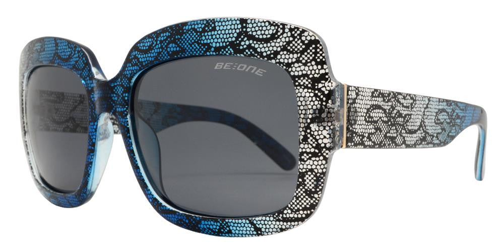 Wholesale - PL Allure - Polarized Women Square Thick Frame Plastic Sunglasses - Dynasol Eyewear
