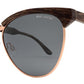 Wholesale - PL Anabel - Polarized Classic Horn Rimmed Half Frame Plastic Sunglasses - Dynasol Eyewear