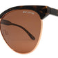 Wholesale - PL Anabel - Polarized Classic Horn Rimmed Half Frame Plastic Sunglasses - Dynasol Eyewear