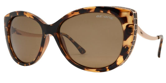 Wholesale - PL Alta - Polarized Women Cat Eye with Curved Temple Plastic Sunglasses - Dynasol Eyewear