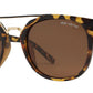 Wholesale - PL Hart - Polarized Round Horn Rimmed with Brow Bar Plastic Sunglasses - Dynasol Eyewear