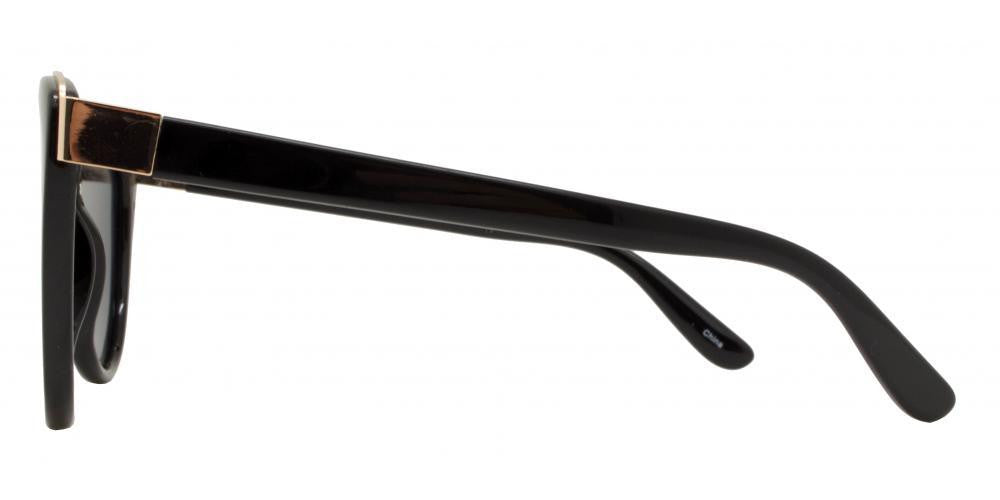 Wholesale - PL Stefani - Polarized Women Cat Eye Flat Lens Plastic Sunglasses - Dynasol Eyewear