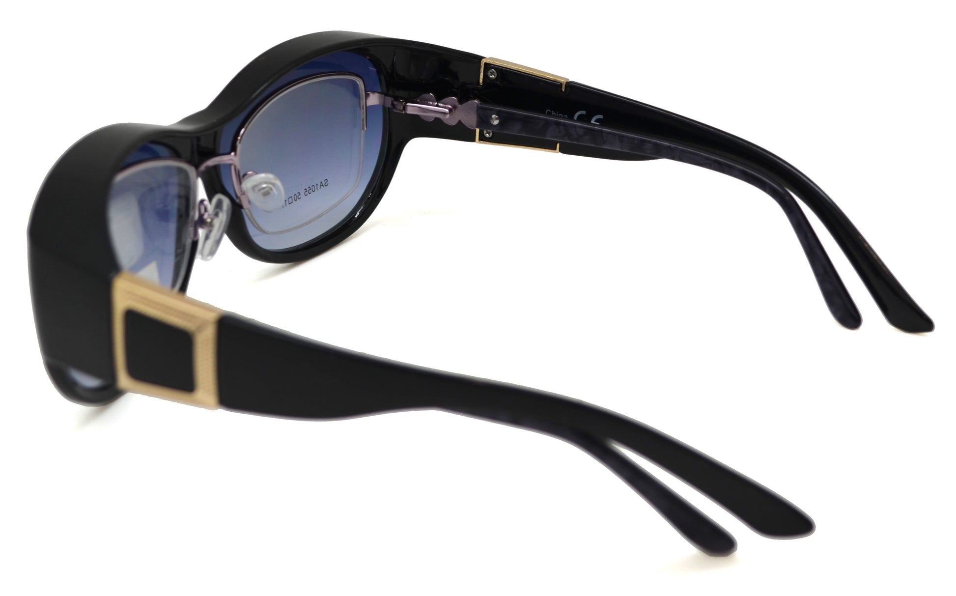 Wholesale - PL 7623 - Women's Large Oval Cover Over Polarized Sunglasses - Dynasol Eyewear