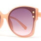 8981 - Fashion Plastic Butterfly Sunglasses