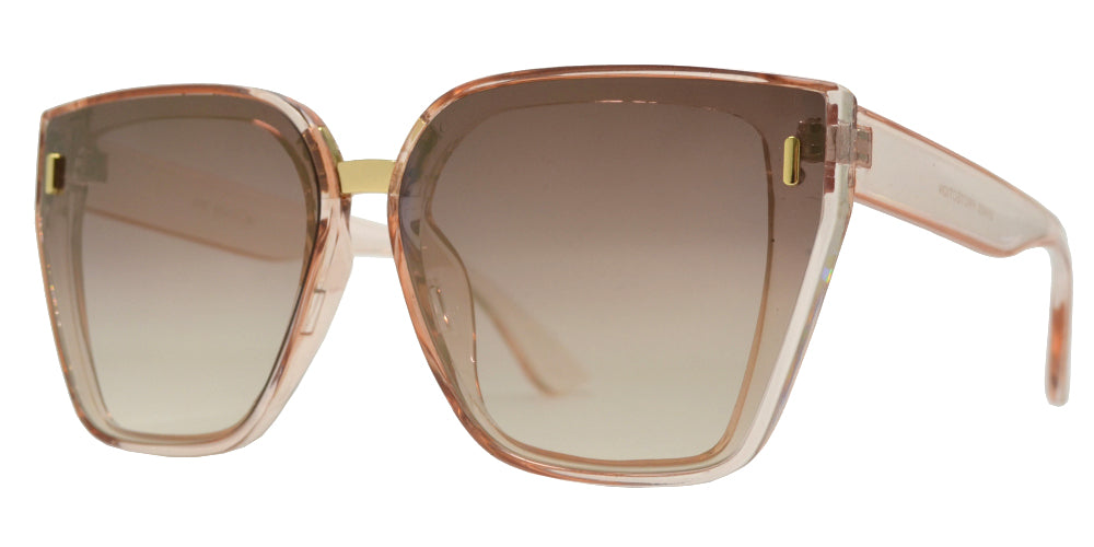 8787 - Plastic Sunglasses with Flat Lens