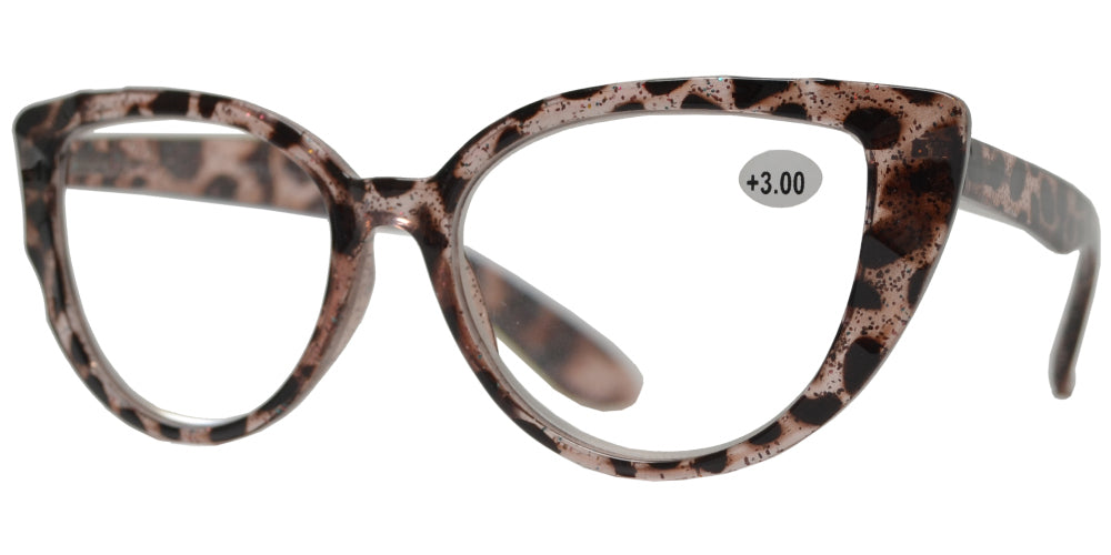 RS 1209 - Cat Eye Reading Glasses with Spring Hinge