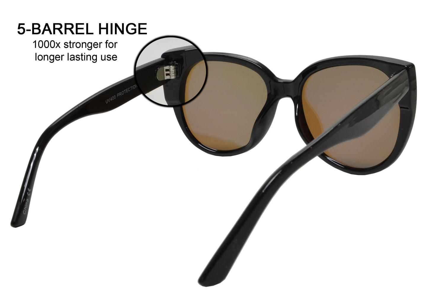 8782 - Women's Assorted Oversize Cat Eye Sunglasses